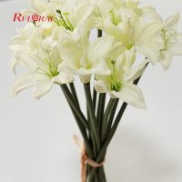 Soft Touch Artificial Hyacinth Flower Bundle Bridal Bouquet