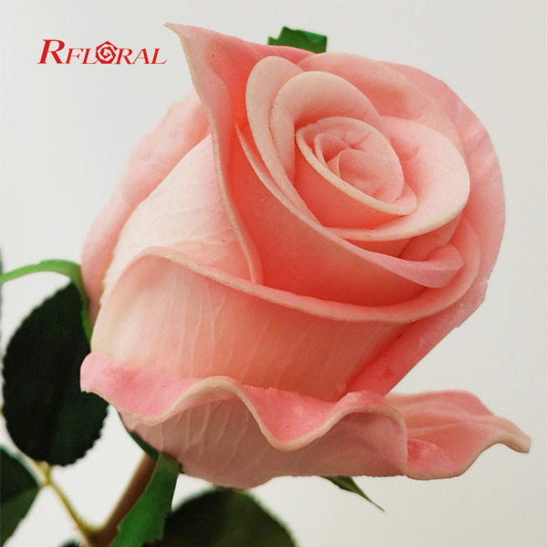 Handmade PU Real Touch Rose Bud Flower