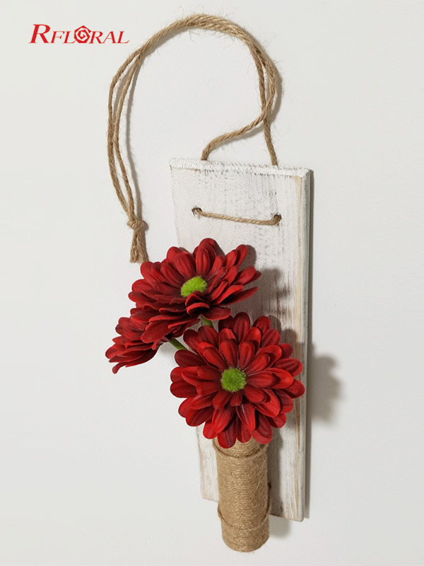 Flower Arrangement Artificial Flower Gerbera Daisy Hanging Decoration For Home, Wedding, Party, Office