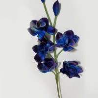 Handmade Artificial Cymbidium Orchid Flower Stem Best For Arrangement Home Decor