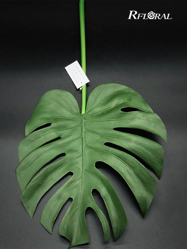 Artificial Giant Monstera Leaf Home Decor