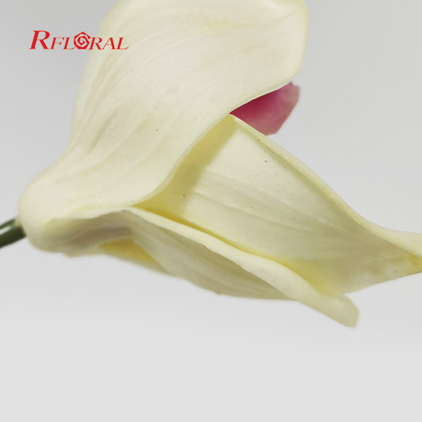 5 Stems Real Touch Artificial Cymbidium Orchid Bundle Bridal Bouquet